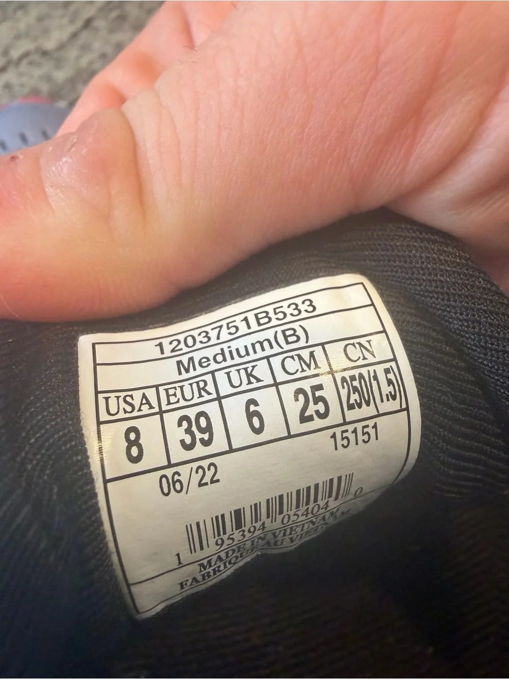 Women’s Brooks Trace 2 Size 8